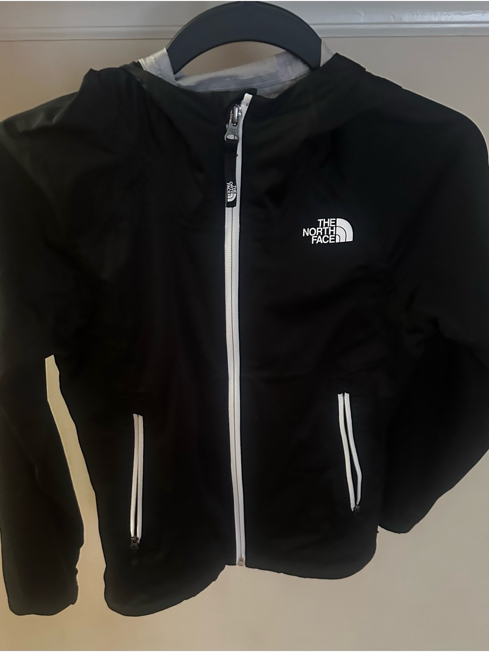 The North Face Black and White Logo Interior Label Jacket
